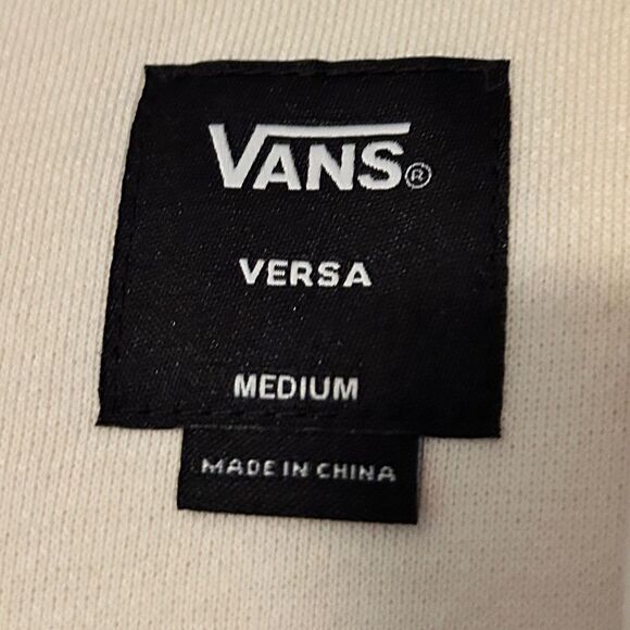 VANS Minnesota Versa Pullover Hoodie Mens Medium 38 40 Checkered Longsleeve NEW - Picture 4 of 4